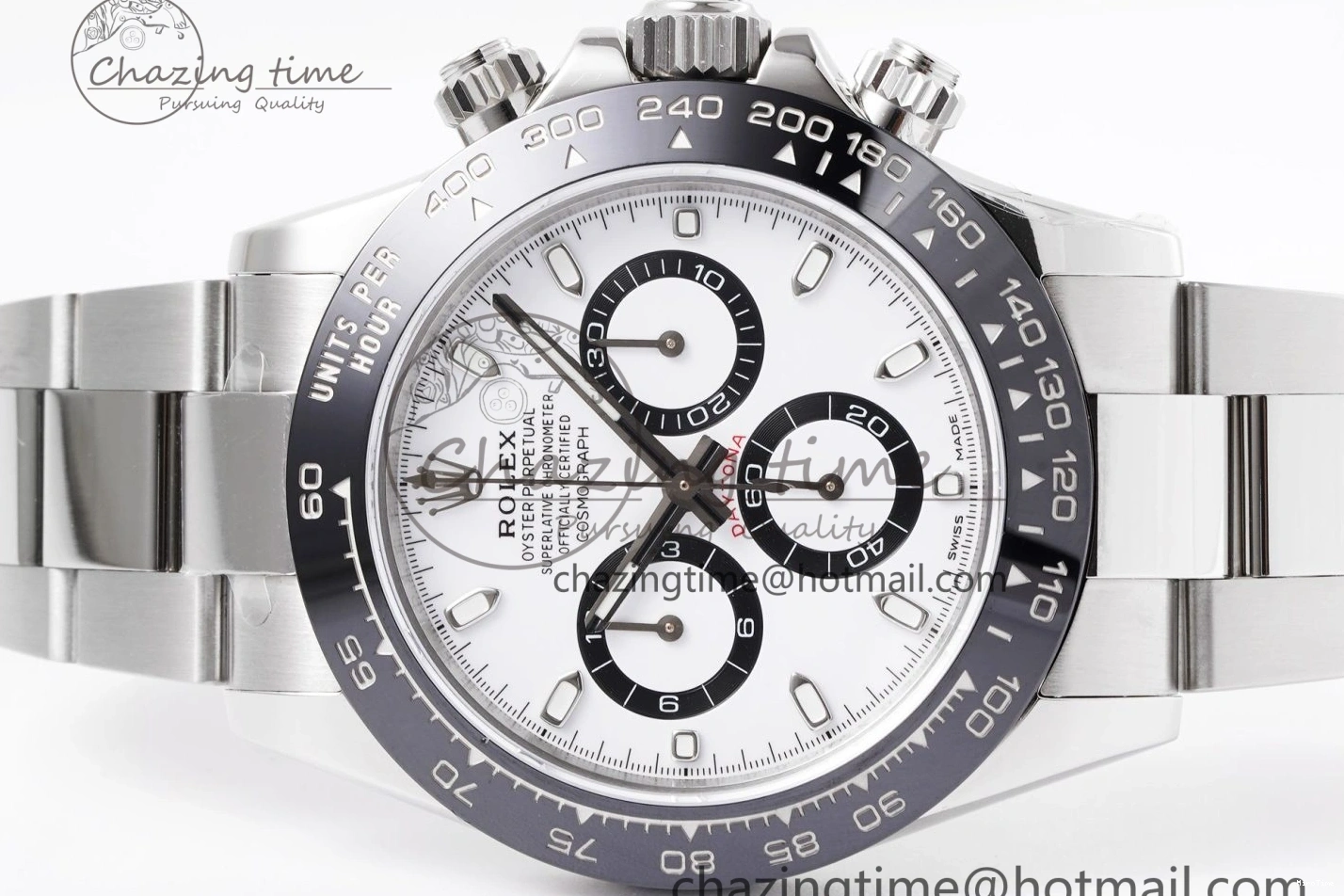 MiroTime 0108 Stretchable Daytona 116500 KING 1:1 Best Edition White Dial on SS Bracelet SH 1911